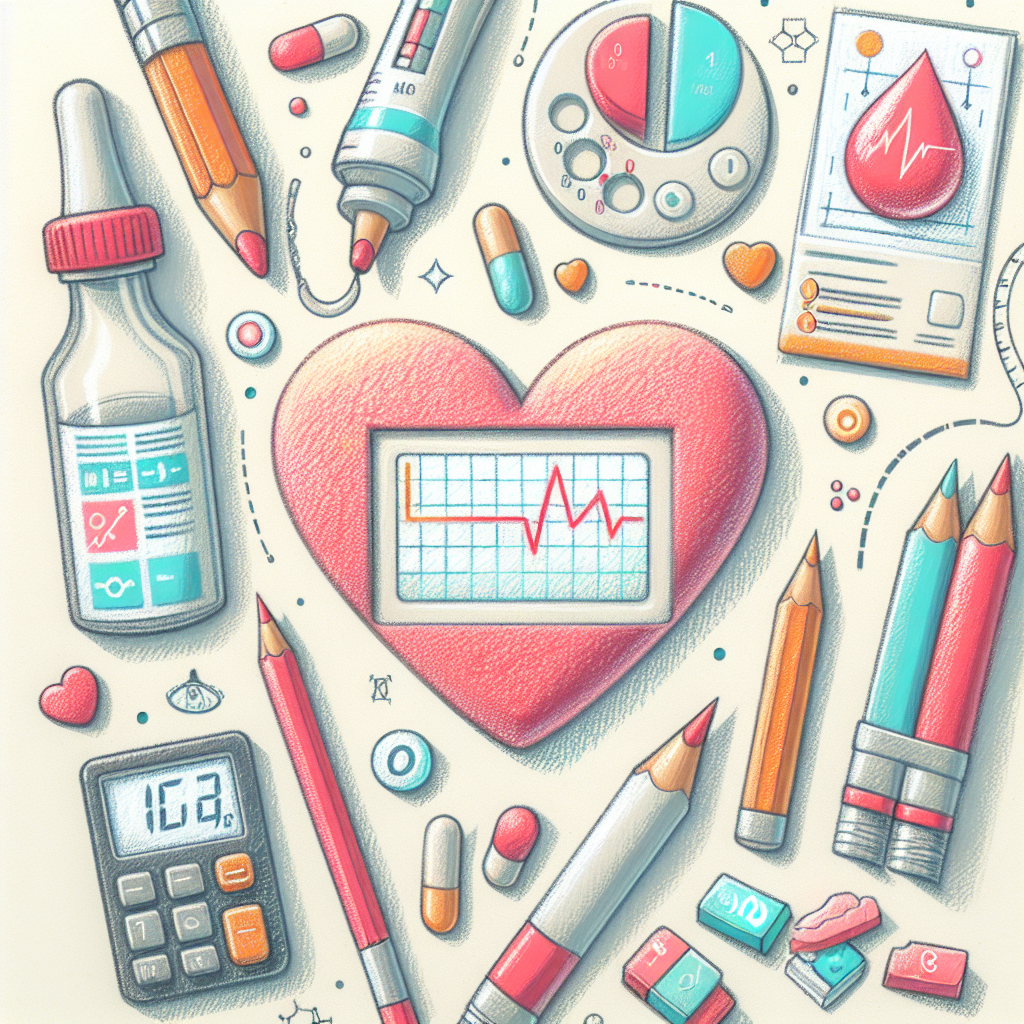 Pastelková ilustrace znázorňující téma: Zdraví