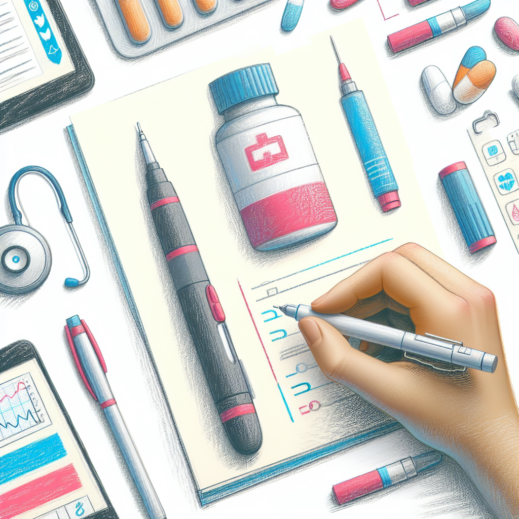 Pastelková ilustrace znázorňující téma: Zdravotní péče