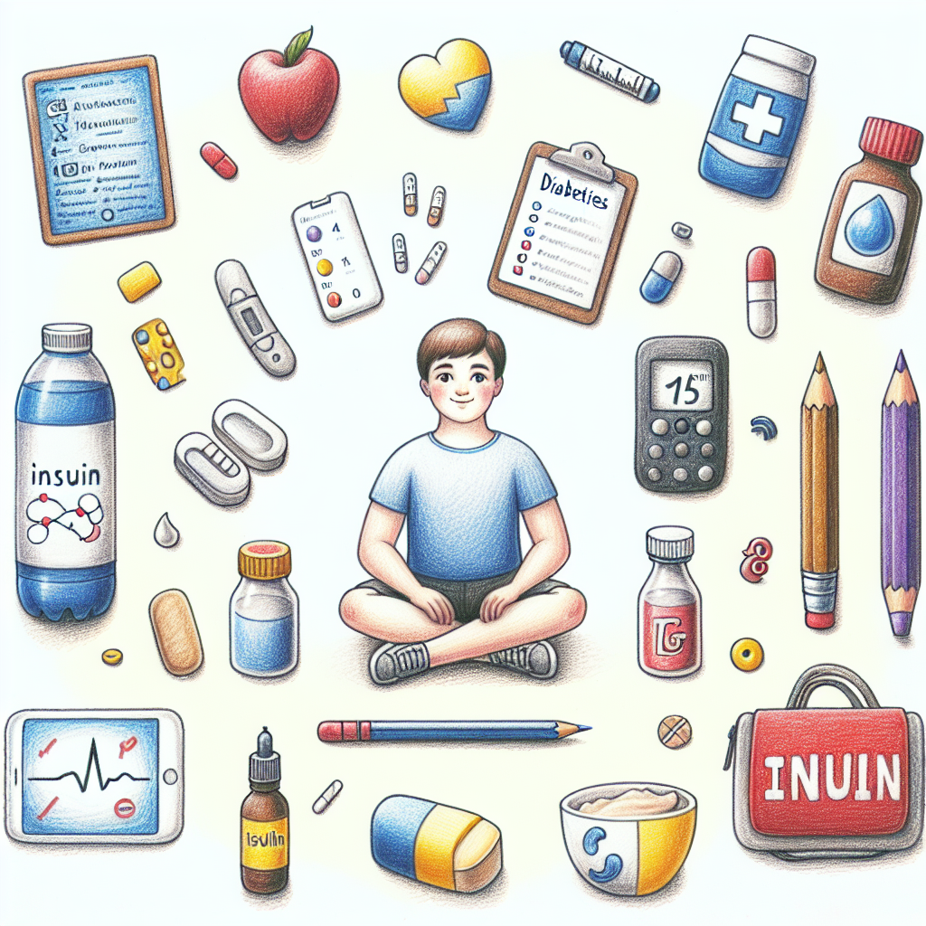 Pastelková ilustrace znázorňující téma: Zdraví a výživa