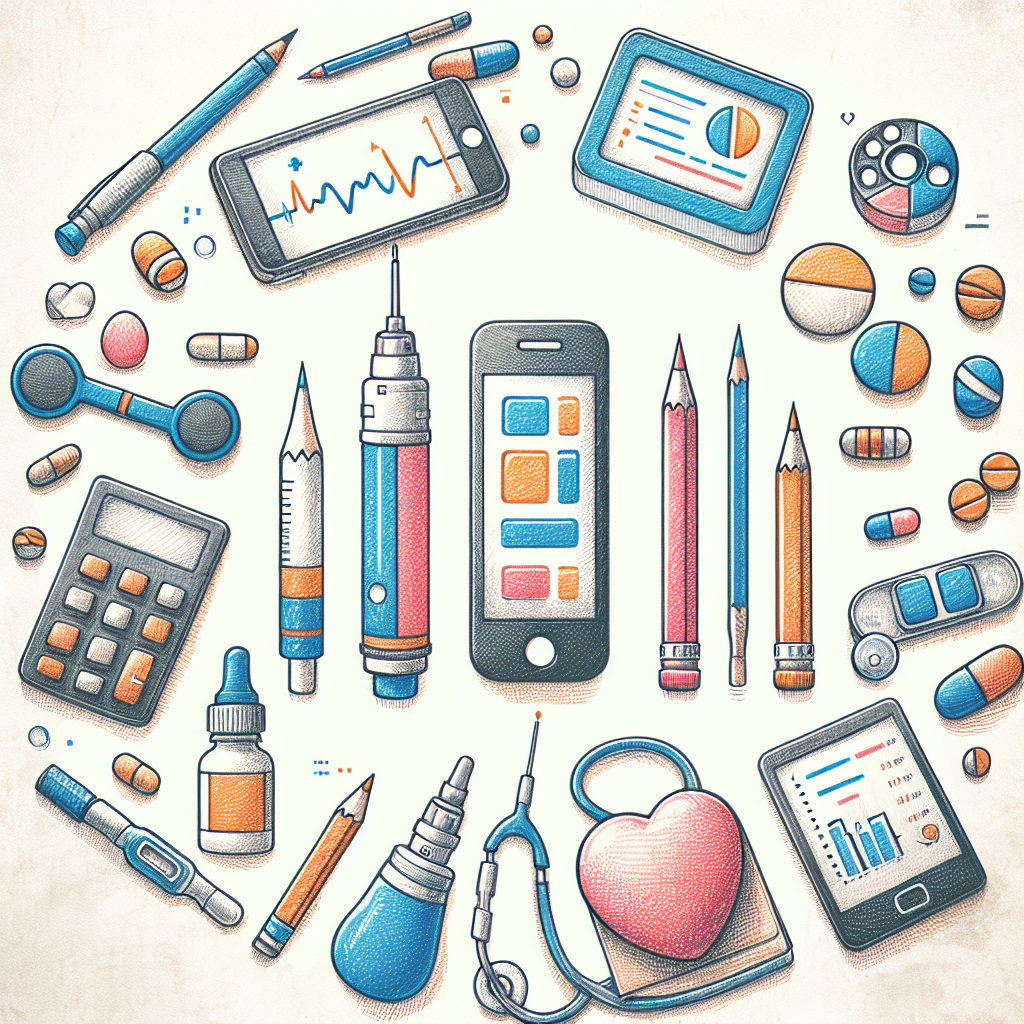 Pastelková ilustrace znázorňující téma: Zdravotní péče