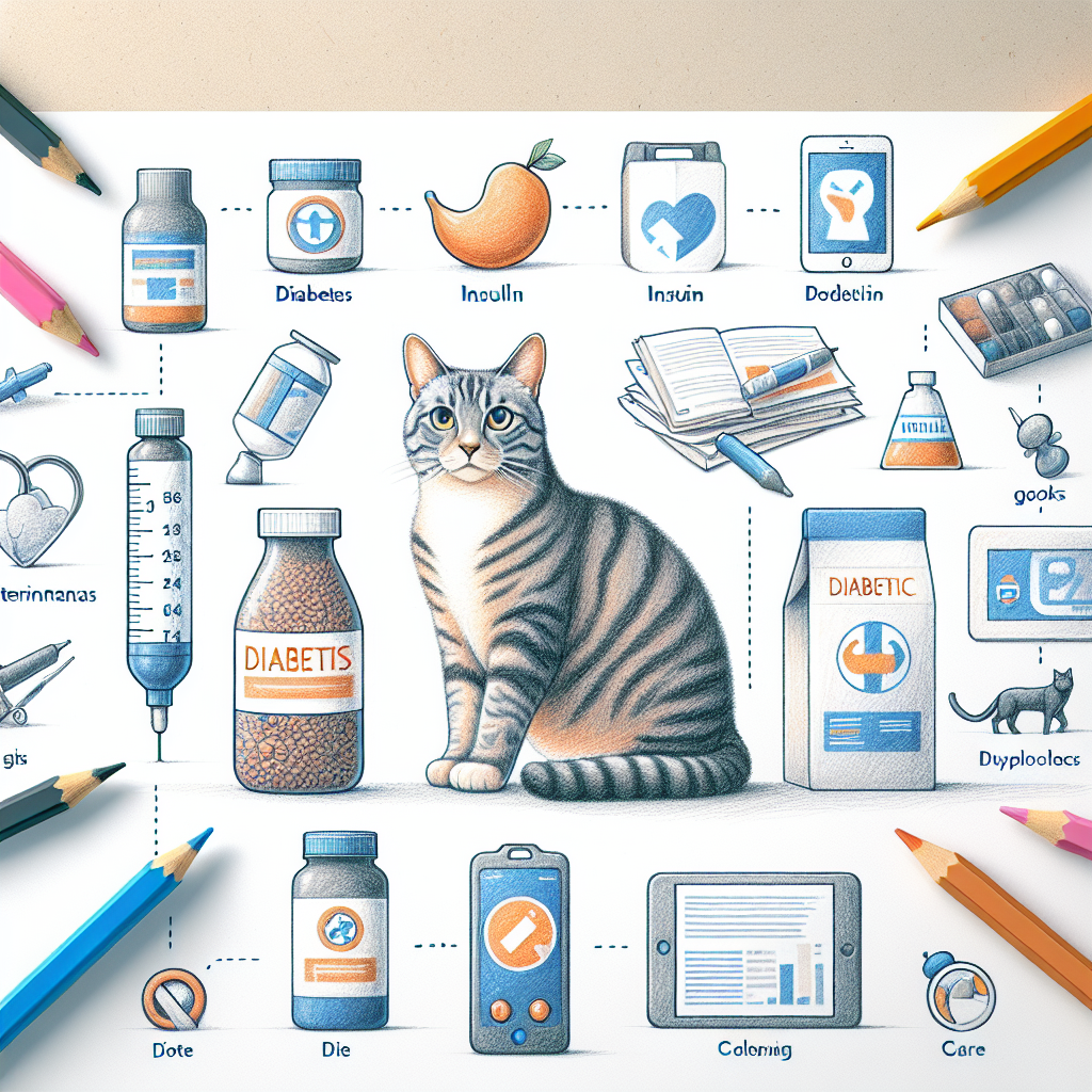 Pastelková ilustrace znázorňující téma: Zdraví koček