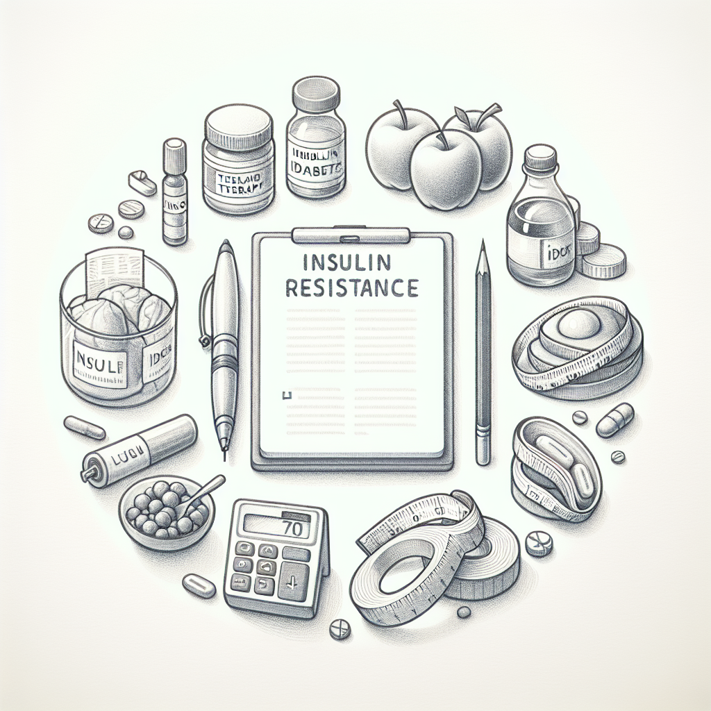 Pastelková ilustrace znázorňující téma: Diabetes