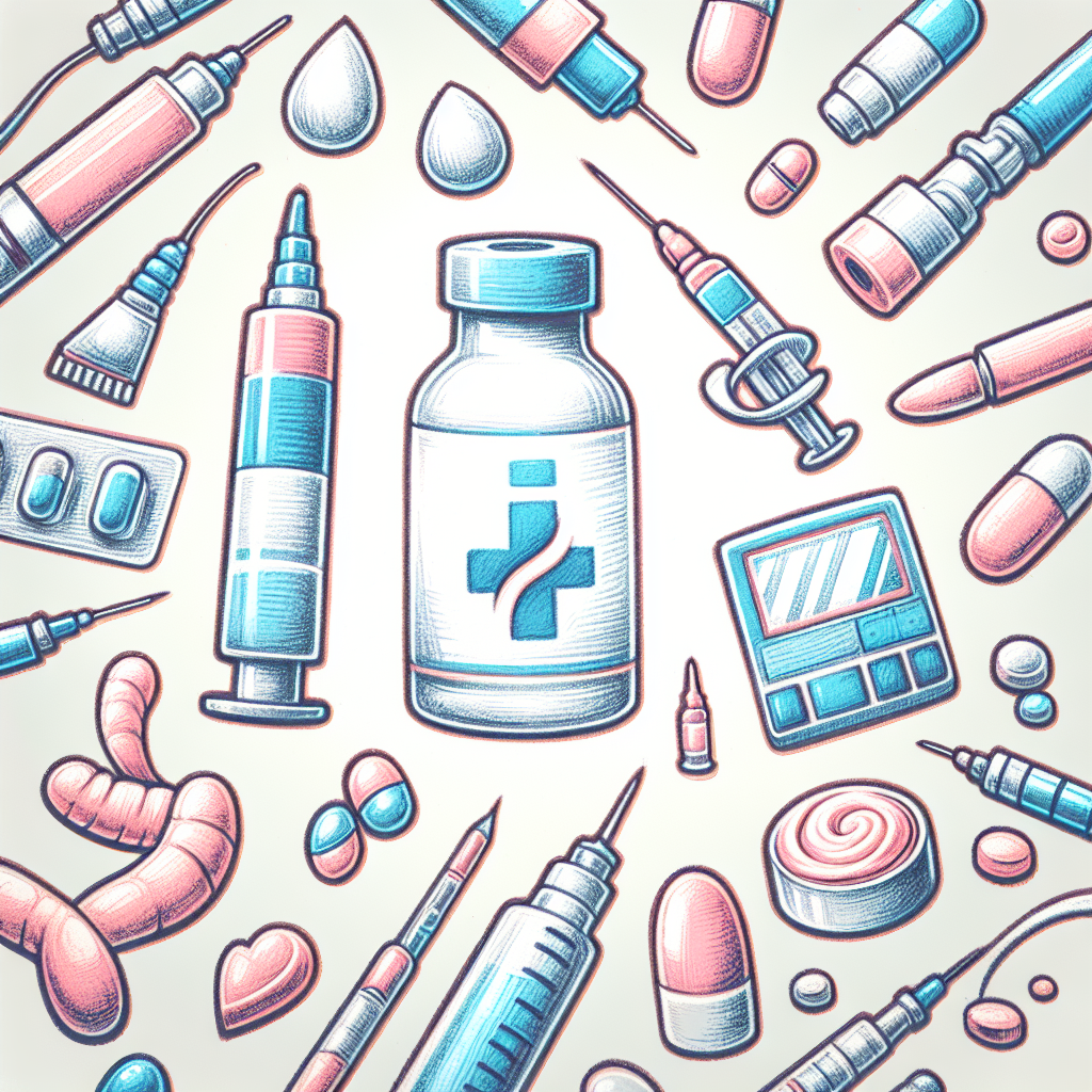 Pastelková ilustrace znázorňující téma: Zdraví a péče