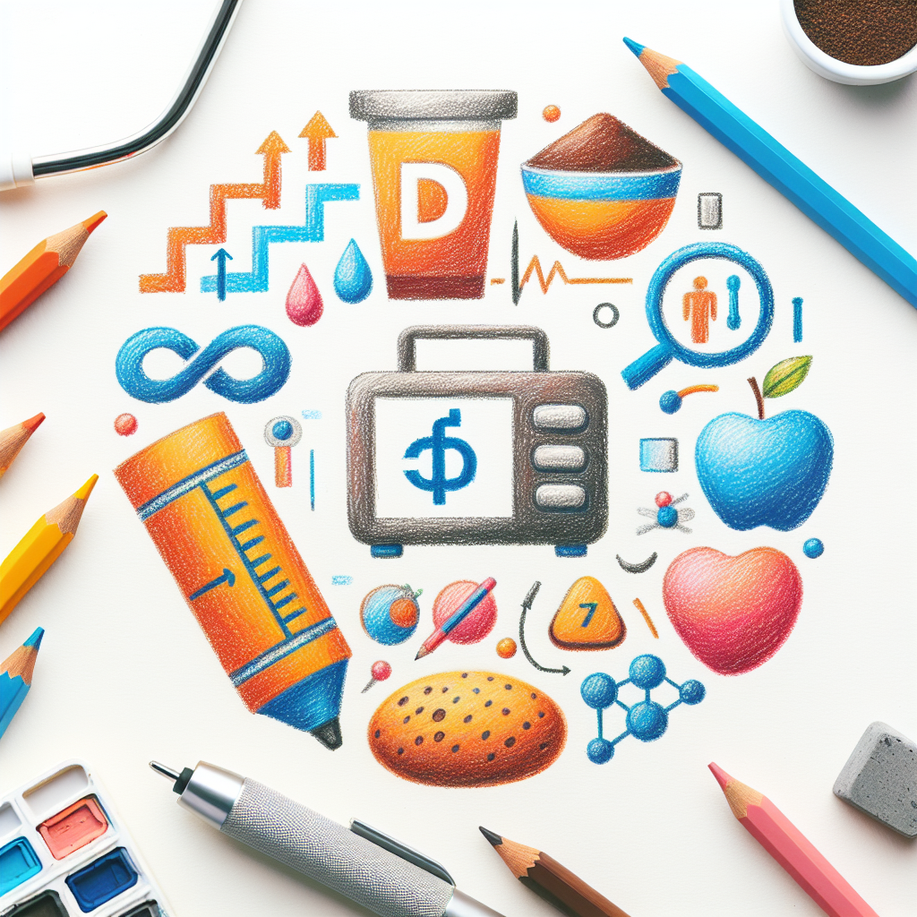 Pastelková ilustrace znázorňující téma: Zdraví