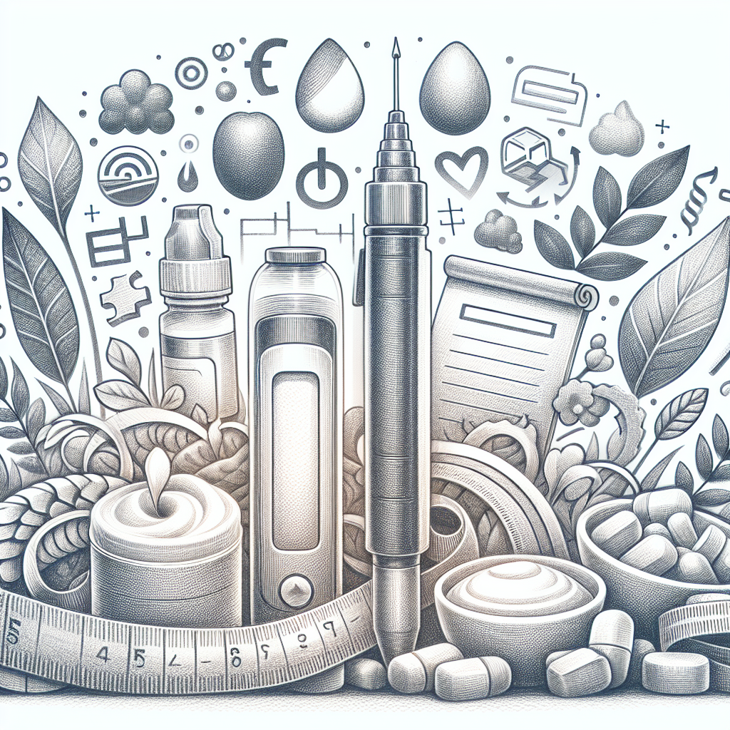 Pastelková ilustrace znázorňující téma: Diabetologie