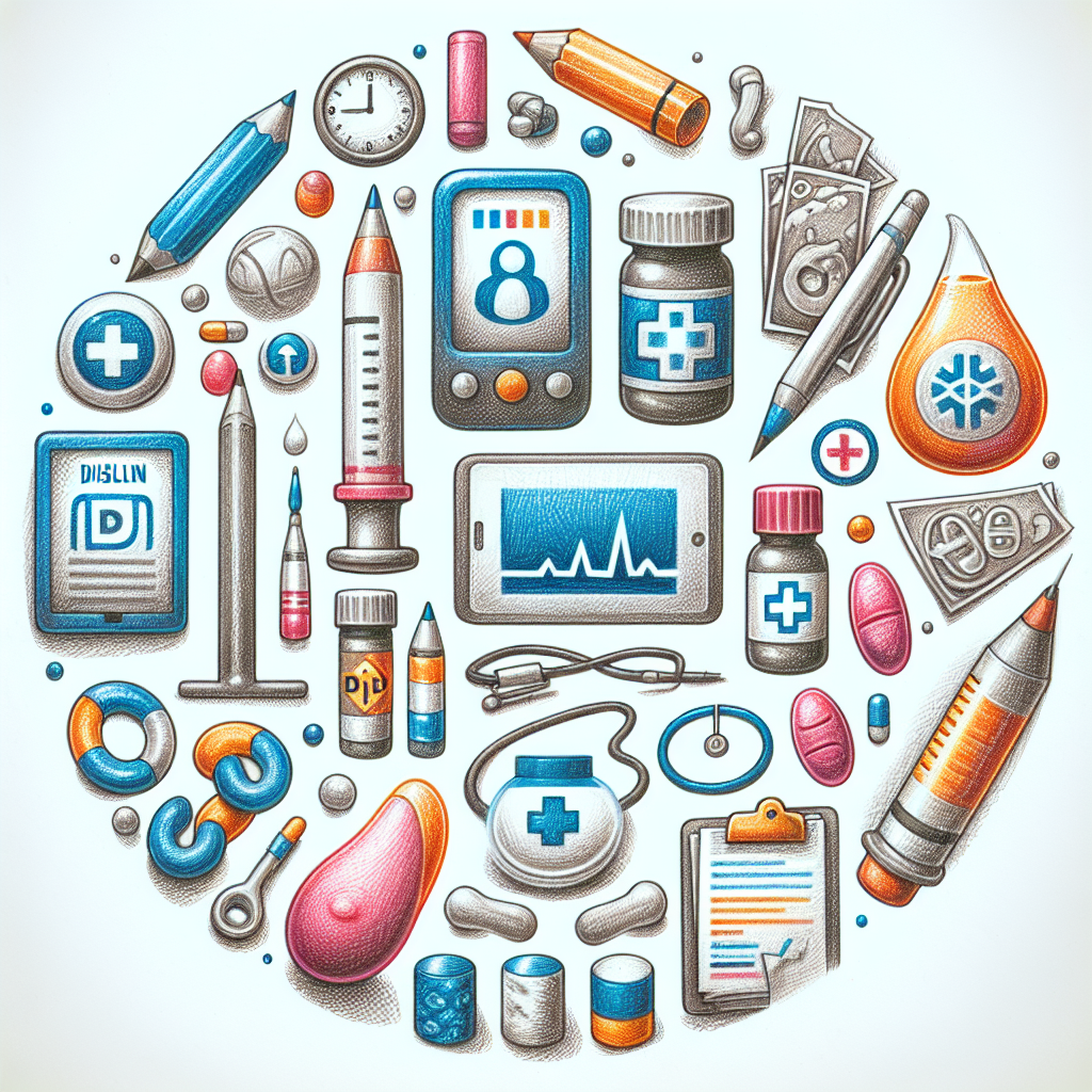 Pastelková ilustrace znázorňující téma: Cukrovka