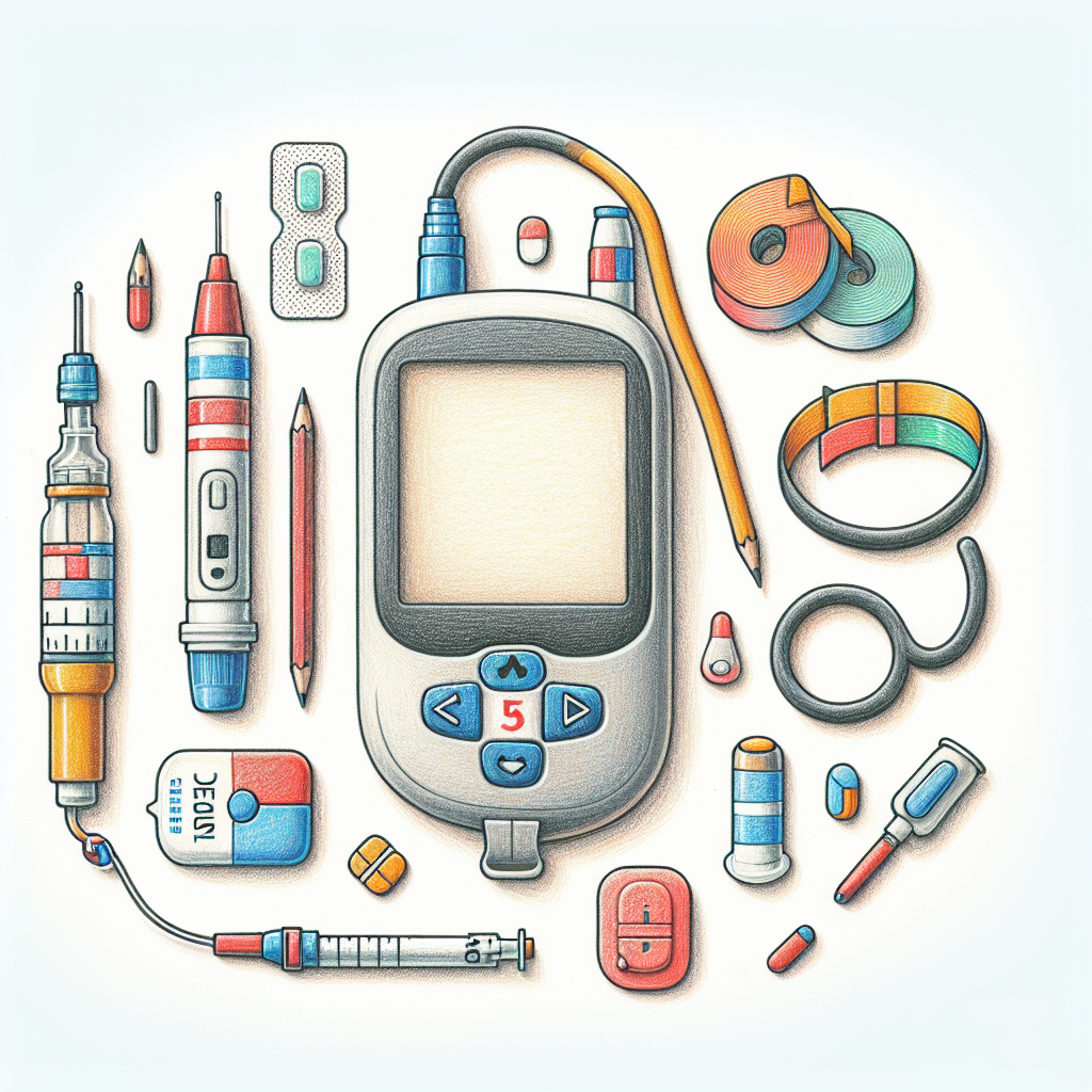 Pastelková ilustrace znázorňující téma: Cukrovka