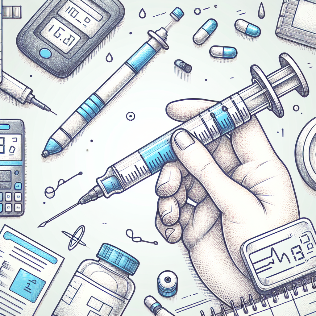 Pastelková ilustrace znázorňující téma: Diabetes