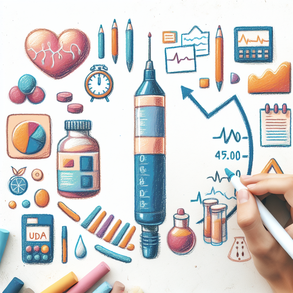 Pastelková ilustrace znázorňující téma: Cukrovka