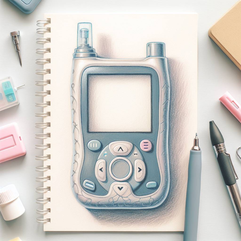 Pastelková ilustrace znázorňující téma: Zdraví a péče