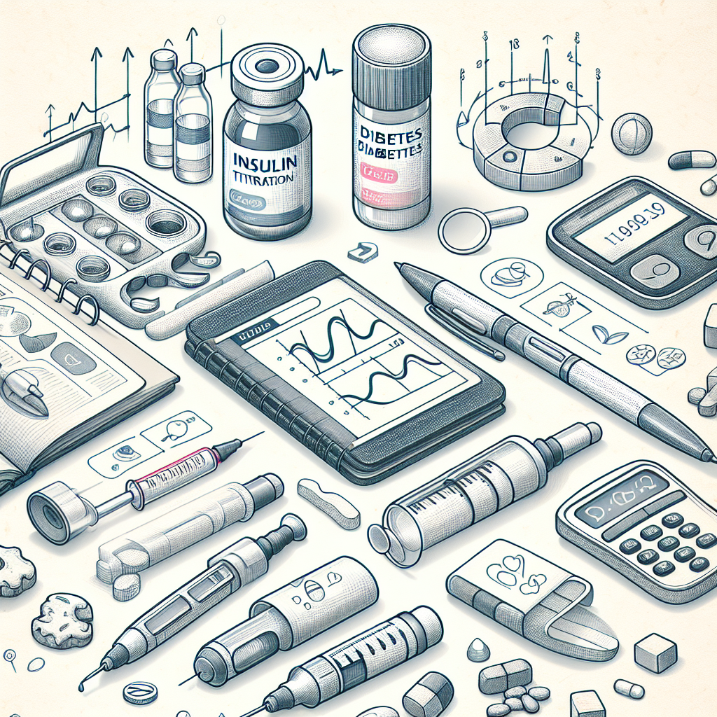 Pastelková ilustrace znázorňující téma: Diabetes
