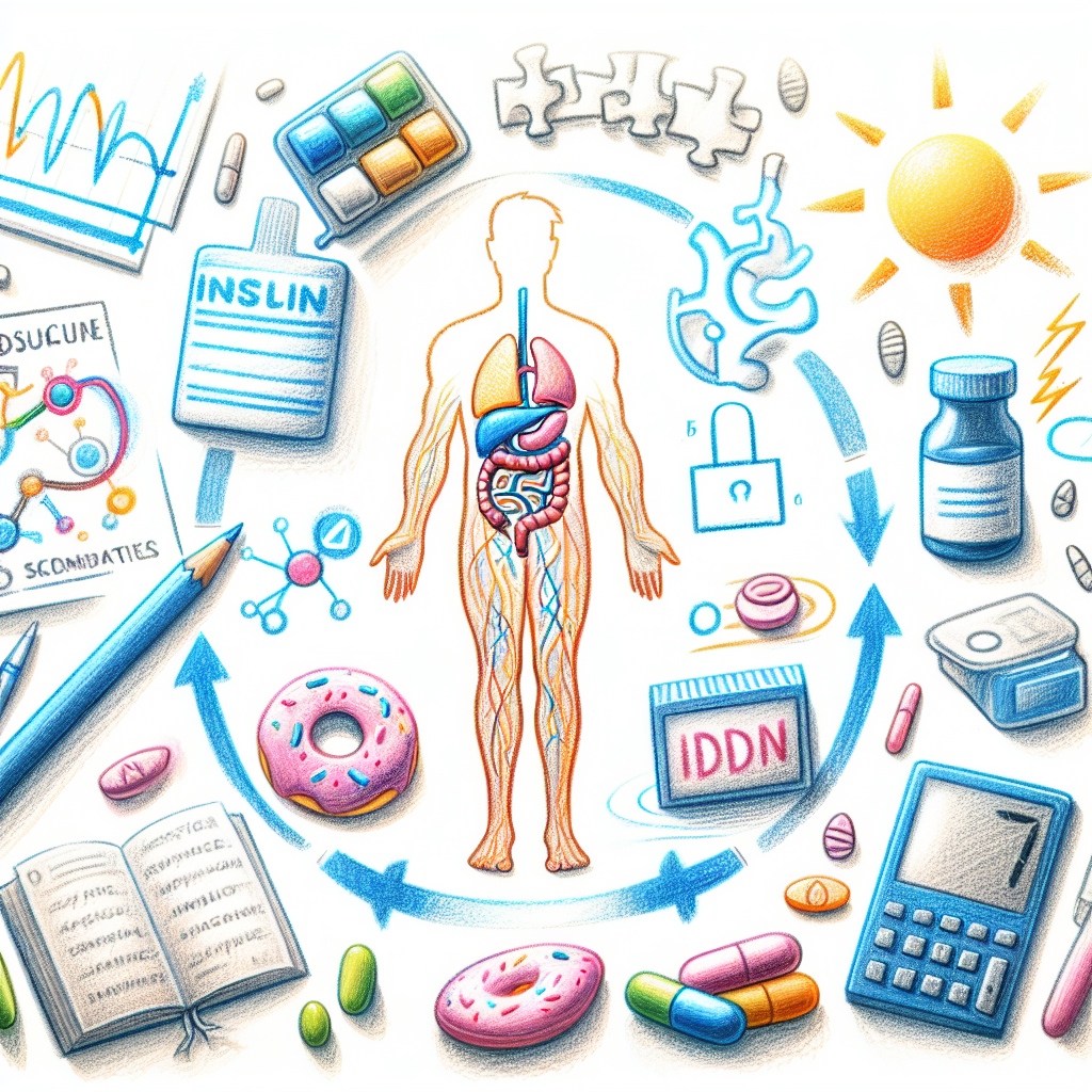 Pastelková ilustrace znázorňující téma: Zdraví