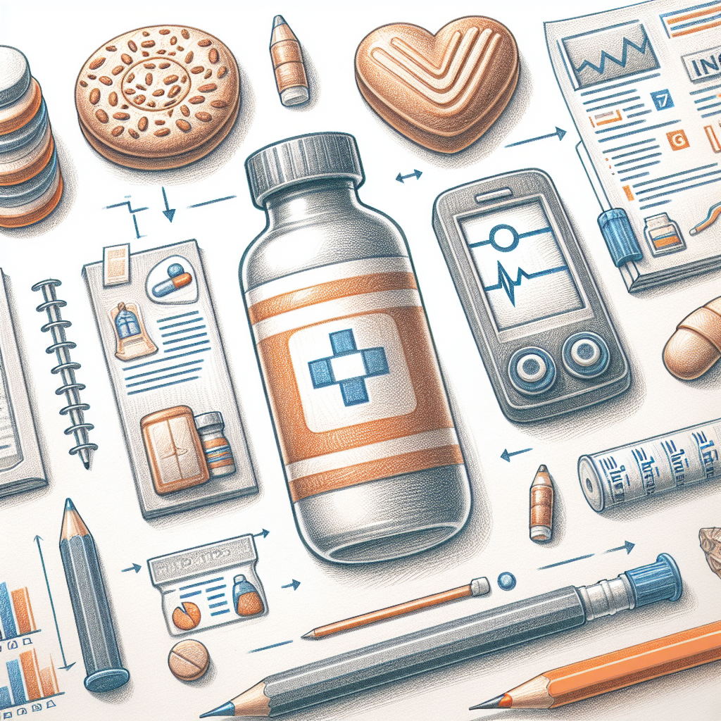 Pastelková ilustrace znázorňující téma: Zdraví a výživa