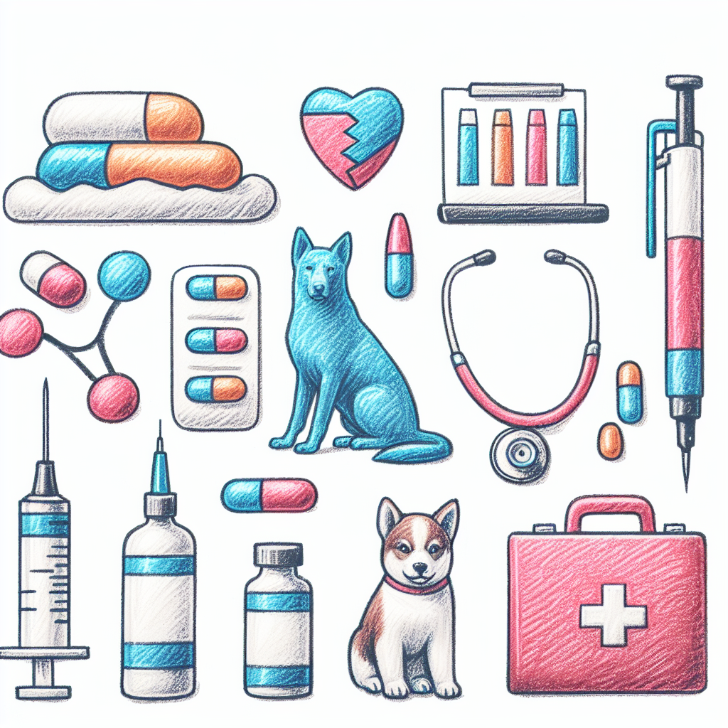 Pastelková ilustrace znázorňující téma: Péče o zvířata