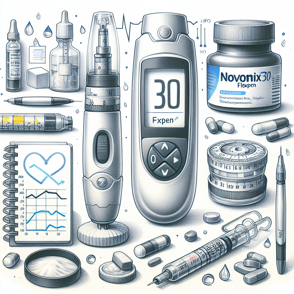 Pastelková ilustrace znázorňující téma: Diabetes