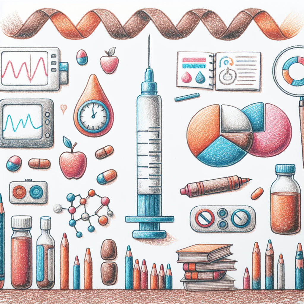 Pastelková ilustrace znázorňující téma: Zdraví