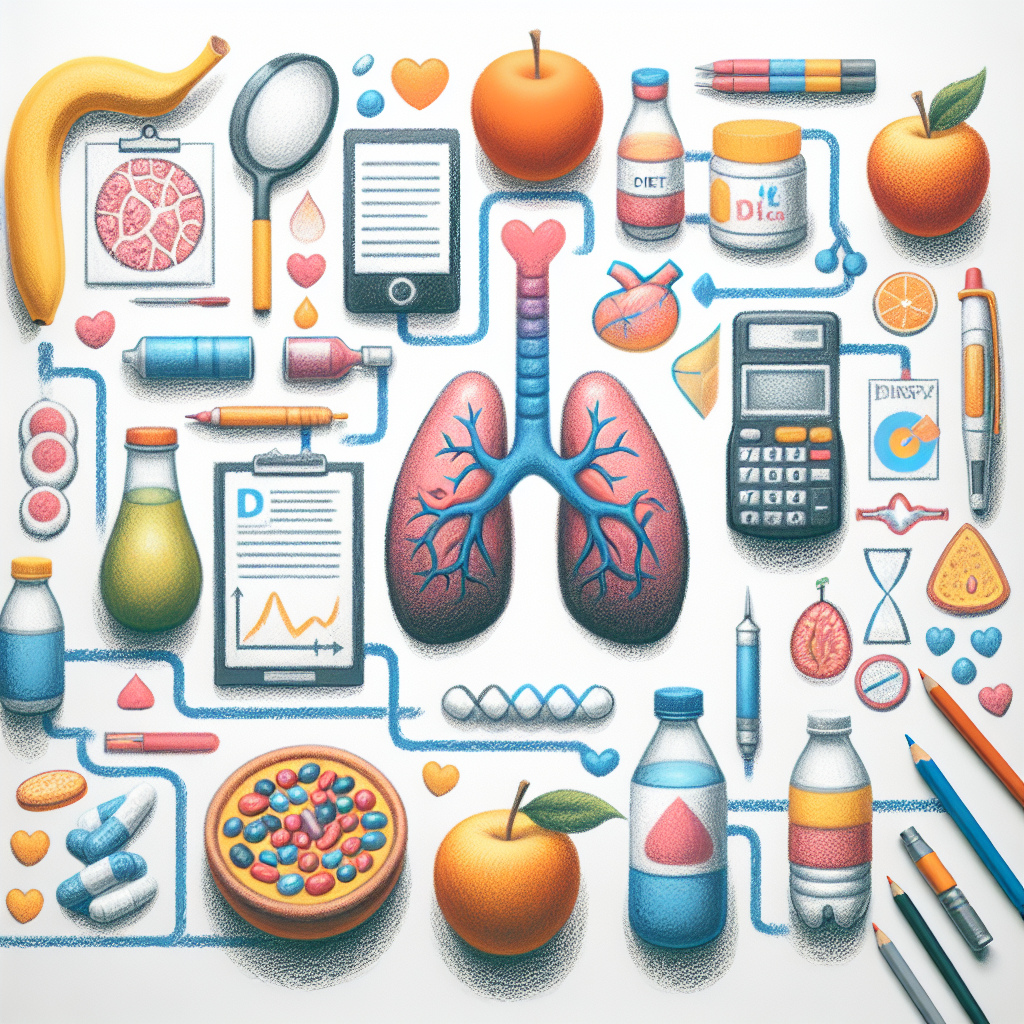 Pastelková ilustrace znázorňující téma: Zdraví